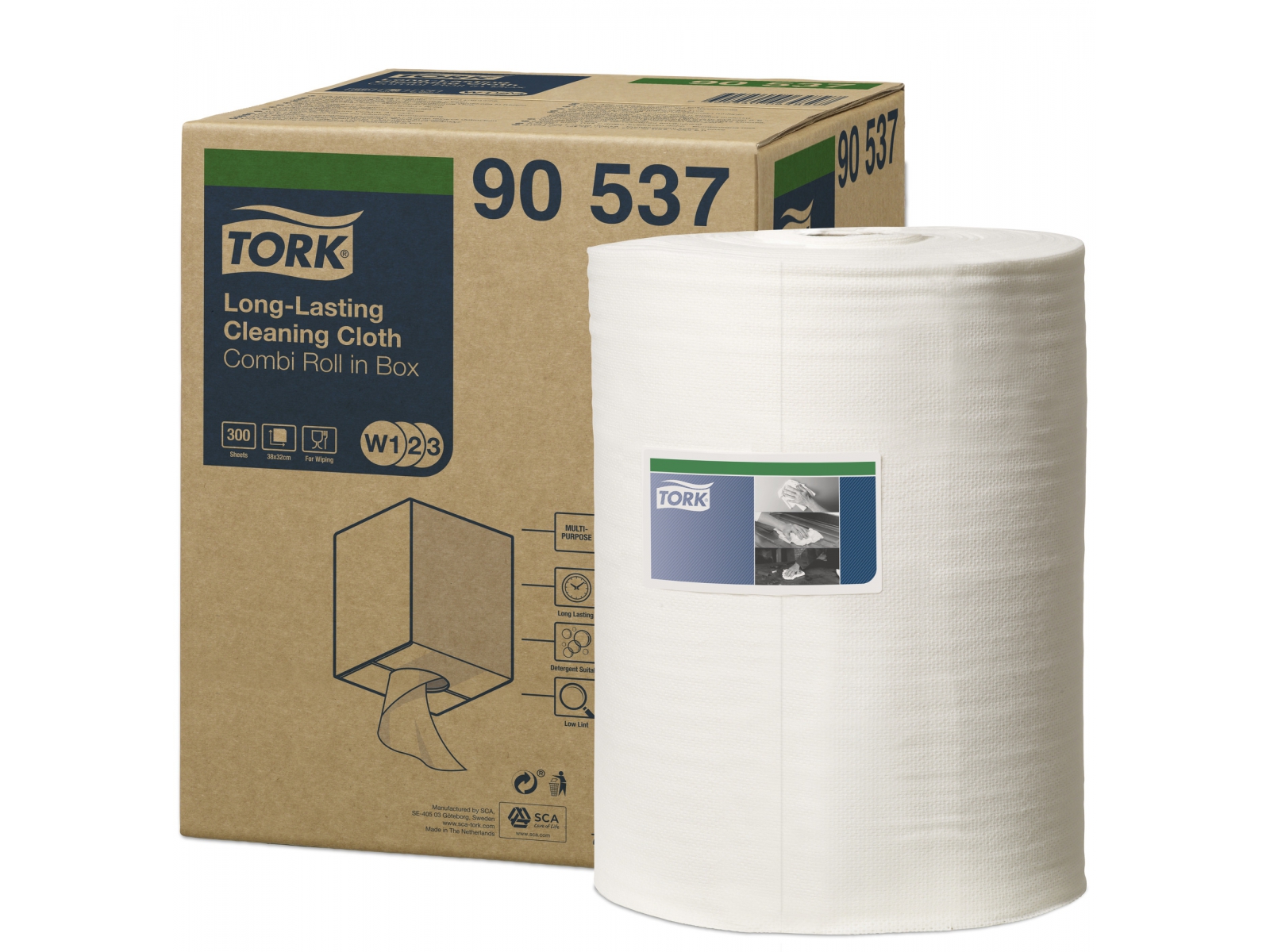 Czyściwo TORK 90537 Superwytrzymałe 114m Rola